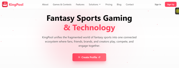 🏟️ Explore the New KingPool.app