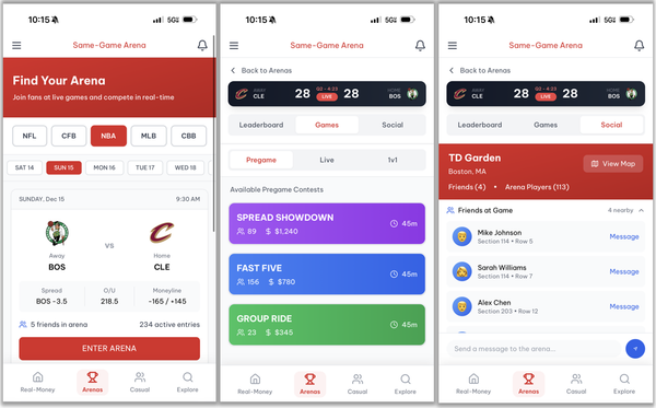 🏟️ KingPool Introducing Same-Game Arenas
